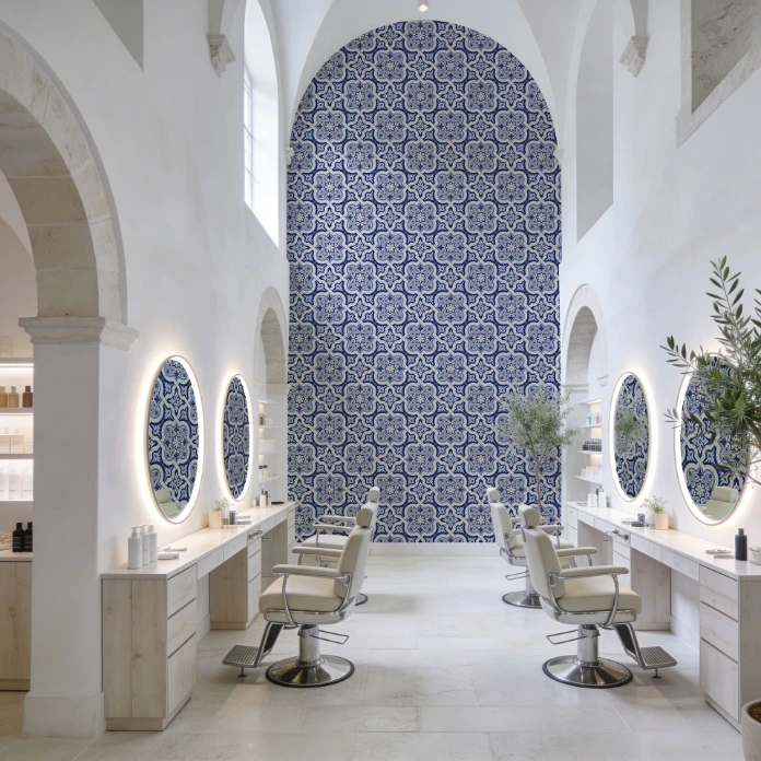 Espacios comerciales con relieve